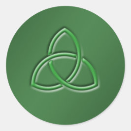 Keltische Liebe Knoten Rundkleber Runder Aufkleber