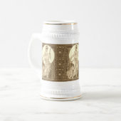 Keltische Löwin Bierglas (Vorderseite Links)