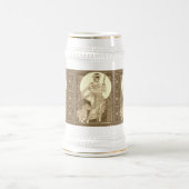 Keltische Löwin Bierglas (Mittel)