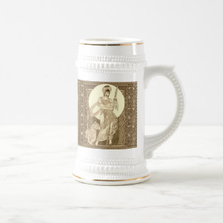 Keltische Löwin Bierglas