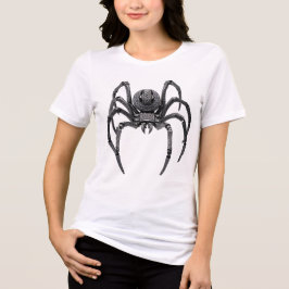 Keltische mechanische Spinnenkunst Tri-Blend Shirt