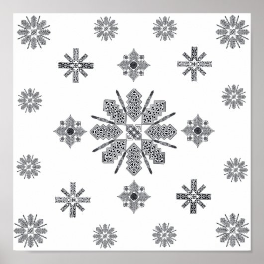 Keltische Montage Poster (Vorne)