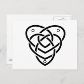 Keltische Mutterschaft Postkarte (Vorne/Hinten)