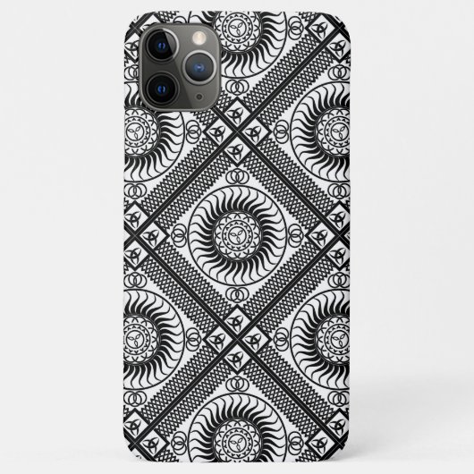 Keltische Ornament-Diagonale Case-Mate iPhone Hülle (Rückseite)