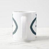 Keltische Ornamente Spezialität Tasse (Rückseite)