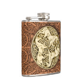 Keltische Pferdeflasche Flachmann (Rechts)