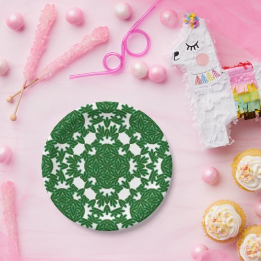 Keltische Pines 7" Papierplatte Pappteller (Party)