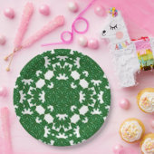 Keltische Pines 9" Papierplatte Pappteller (Party)