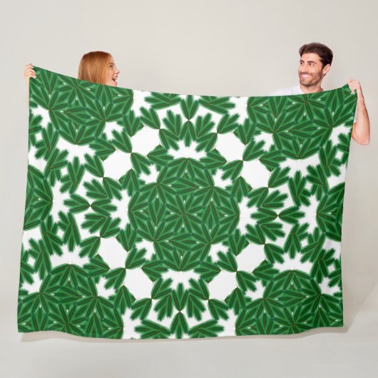 Keltische Pines Fleece Blanket (3 Größen) (Beispiel)