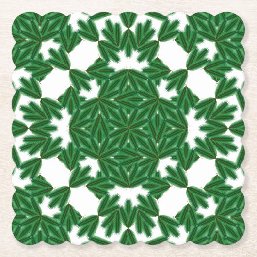 Keltische Pines Papier Untersetzer (Vorderseite)