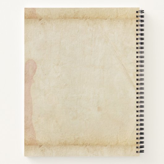 keltische Rahmen Antique Look Bullet Journal Notizblock (Rückseite)