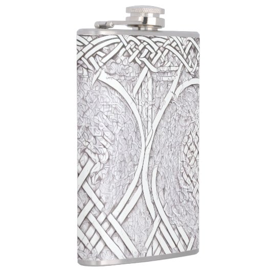 Keltische Rose A Flachmann (Rechts)