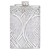 Keltische Rose A Flachmann (Vorderseite)