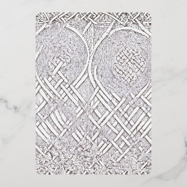 Keltische Rose A Folieneinladung