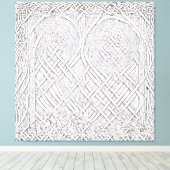 Keltische Rose A Leinwanddruck (Insitu (Holzboden))