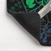 Keltische Rosen-Mausunterlage Mousepad (Ecke)