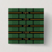 Keltische Runen 1-Tasten (Quadratisch) Button (Vorderseite)