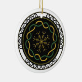 Keltische Runen 3 Ornament (Rund) (Rechts)