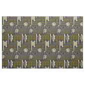 Keltische Sampler in Gold Stoff (Yard (91,4 cm))