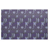Keltische Sampler in Schwarz und Lila Stoff (Yard (91,4 cm))