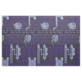 Keltische Sampler in Schwarz und Lila Stoff (Fat Quarter (45,7 x 55,9 cm))