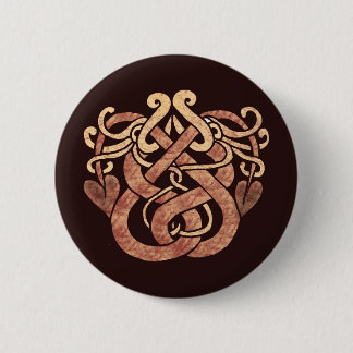 Keltische Schlangen Button