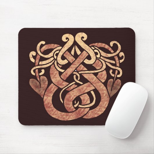 Keltische Schlangen Mousepad (Mit Mouse)