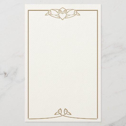 Keltische Schreibwaren Briefpapier (Vorderseite)