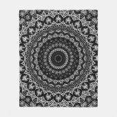 Keltische Stammes- Mandala Fleecedecke (Vorderseite)