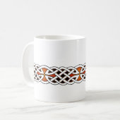 Keltische Stärken-Band-Tasse Kaffeetasse (Vorderseite Links)