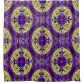 Keltische Stiefmütterchen....... Duschvorhang (Vorderseite)