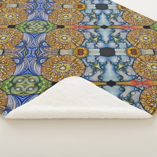 Keltische Stones Sherpadecke (3/4)