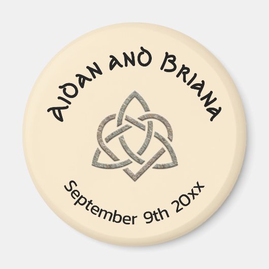 Keltische Symbole Magnet (Vorne)
