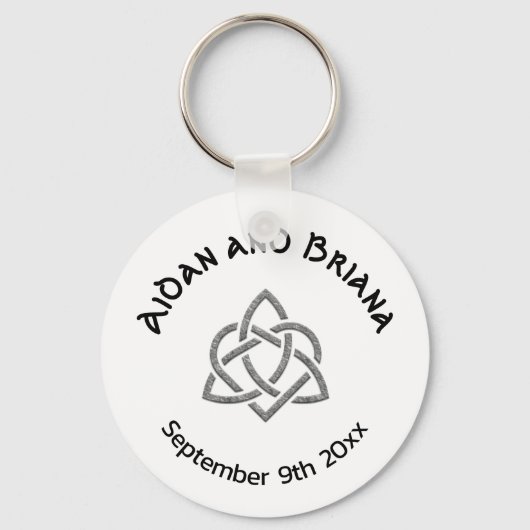Keltische Symbole Schlüsselanhänger (Vorderseite)