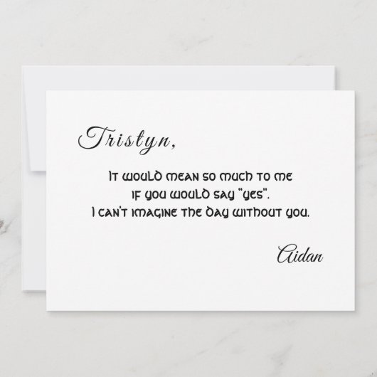 Keltische Symbole und Blätter auf Sahne Einladung (Rückseite)