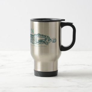 Keltische Tasse, Rhiannanon Pferdeentwurf Reisebecher