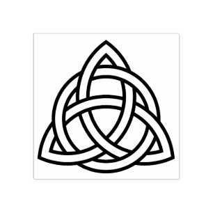 keltische Triangle-Briefmarke Gummistempel