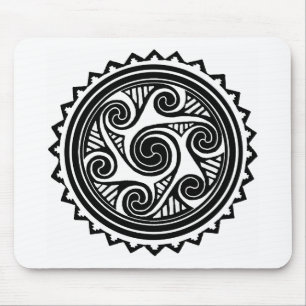 Keltische Triskele Mousepad