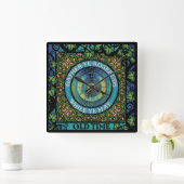 keltische Unbeständigkeit Quadratische Wanduhr (Zuhause)