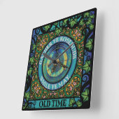 keltische Unbeständigkeit Quadratische Wanduhr (Winkel)