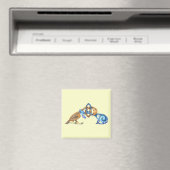 Keltische Vögel und Kaninchen Magnet (In Situ (Geschirrspüler))
