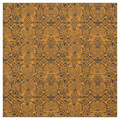 Keltische Vogel-Webart im Gold Stoff (Muster)