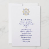 Keltische Wedding Knoten-Einladung Einladung (Rückseite)