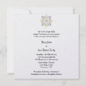 Keltische Wedding Knoten-Einladung (traditionell) Einladung (Rückseite)