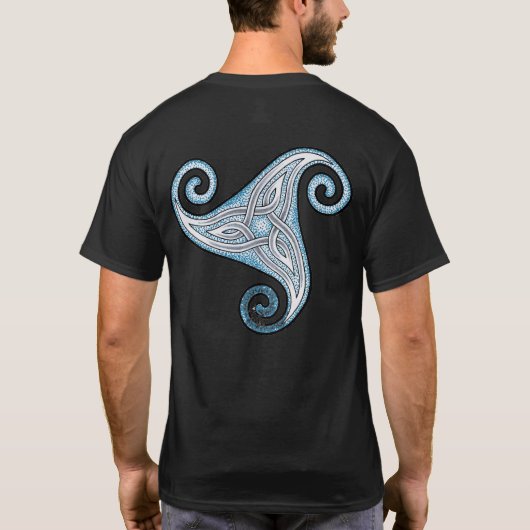 Keltische Welle T-Shirt (Rückseite)