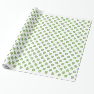 Keltischen Kleeblatt-St Patrick Geschenkpapier