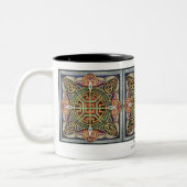 Keltischer Adler quadriert Tasse (Links)