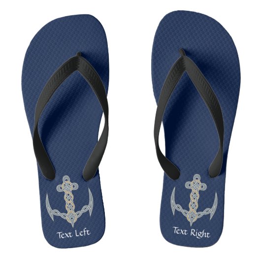 Keltischer Anker 1 Badesandalen (Fußbett)