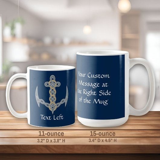 Keltischer Anker 1 Kaffeetasse