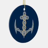 Keltischer Anker 1 Keramik Ornament (Rechts)